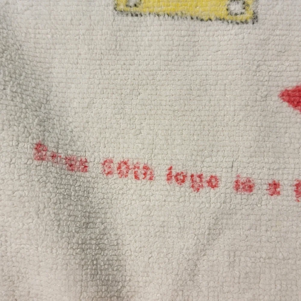 Vintage 1989 Bugs Bunny 50th Anniversary Warner Bros Beach‎ Towel 23x39in
